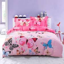 Alibaba.com offers 7,436 butterfly bedroom products. Hot Pink Blue And Black Butterfly Bedroom Ideas For Girls Pastel Style 100 Brushed Cotton Full Queen Size Bedding Sets Enjoybedding Com