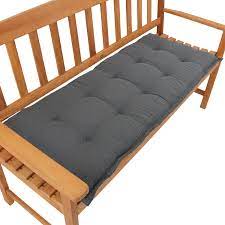 Cb home & style bankauflage bankkissen 4 cm dick sitzpolster bank gartenbank auflage (120 x 40 cm, grün). Bankauflage Bankkissen 120x48x6cm Anthrazit Strukturiert Multistore 2002 Mobel Und Accessoires Online Bestellen