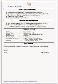 Resume Declaration Format For 2021 Printable And Downloadable Cust