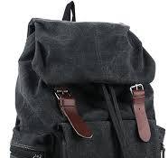 Amazon.com: QMLGB Mochila impermeable de lona para hombre ...