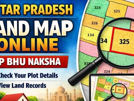 Bhu Naksha UP (2026): How To Check Khasra, Khatauni & Land Maps ...