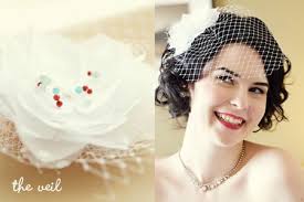 Alice Valentine Etsy Short Bridal Hair Birdcage Veil Short Hair Short Hair Styles