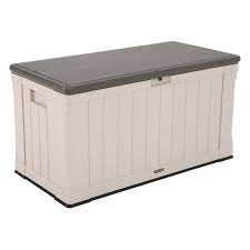 Lifetime Outdoor Storage 130 Gallon Plastic Deck Box Wayfair In 2020 Deck Box Storage Outdoor Storage Box Outdoor Deck Storage Box