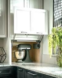 Appliance Garage Hardware Cabinet Kitchen Unique Counter Wall With Vertical Lift B Kitchenaid Mixer R Kitchen Decor Hacks Kitchen Aid Appliances Kitchen Models