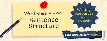At the 2nd grade level, we are working toward understanding a little more grammar. Sentence Structure Worksheets Time4writing