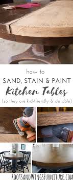 Pedestal Kitchen Table Makeover Roots Wings Furniture Llc Painted Kitchen Tables Pedestal Kitchen Table Stained Table