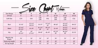 scrub top size chart bedowntowndaytona com