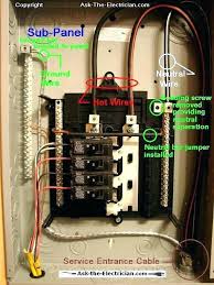 It appears i have a 4 wire 6 gauge wire available for a sub. Square D Generator Panel Wiring Diagram Electro Wiring Circuit