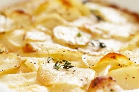 I top the potatoes with extra shredded cheddar cheese and bake until golden brown on top. Easy Gluten Free Scalloped Potatoes Pinch Of Wellness
