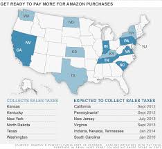 Amazon To Charge Sales Tax In 8 More States Jul 18 2012