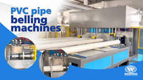 Auto PVC Pipe Belling Machine Add Seals PVC Pipe Socketing Machine Plastic  Pipe Make Machine