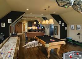Amazing Attic Game Room Need Pinball Machine Ping Pong Turn Pool Table Into It When Not In Use Machine T Bonus Room Design Game Room Design Attic Game Room