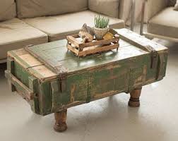 Artillery Ammo Ammunition Military Wooden Crate Box Coffee Table Crate Coffee Table Wooden Boxes Decor