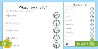 Lesson 7 — ¿qué hora es? A1 Ficha De Actividad Que Hora Es En Ingles