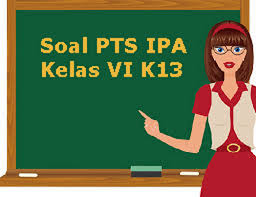 Soal Pts Uts Ipa Kelas 6 Semester 1 K13 Terbaru Tahun 2019 2020 Juragan Les