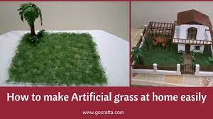 1,115 fake grass crafts products are offered for sale by suppliers on alibaba.com, of which plastic crafts accounts for 1%. How To Make Artificial Grass At Home Easily Fake Grass For Project Diy Artificial Grass Fake Grass Artificial Grass