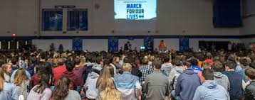 Staples students honor the victims of Parkland and encourage political  activism in the March for Our Lives Walkout