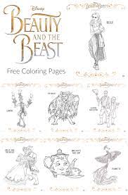  characters featured on bettercoloring.com are the property of their respective owners. 10 Free Beauty And The Beast Coloring Pages From The 2017 Live Action Movie Featuring Princess Belle Th Coloring Pages Beauty And The Beast Free Coloring Pages