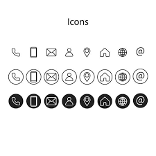Information Icons Icon Set Of Different Styles Phone Icon Card Png And Vector With Transparent Background For Free Download In 2020 Icon Set Business Card Icons Icon Find & download free graphic resources for location icon. icons icon set of different styles