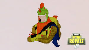 Comment Dessiner Un Sniper De Fortnite Pixel Art Youtube