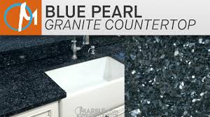 Edge options for black pearl granite countertops. Blue Pearl Granite Marble Com Youtube