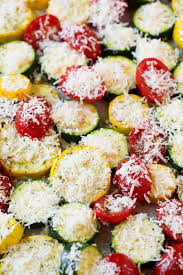 Roasted zucchini is a delicious side dish that takes just minutes to prepare. Roasted Garlic Parmesan Zucchini Squash And Tomatoes Cooking Classy