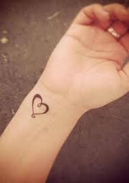 Pin By Titolokster Pacheco On Tattoos Heart Tattoo Wrist Simple Heart Tattoos Open Heart Tattoo