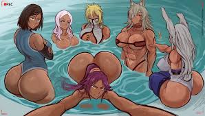 bleach, enen no shouboutai, fire force, mushoku tensei, my hero academia - Rule  34 XYZ