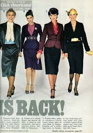 Fashion For Women The Suit Is Back 1979 Fashion Seventies Fashion Business Casual Dresses