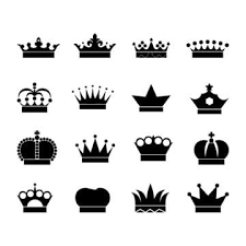 Black Crown Collection Crown Icons Black Icons Collection Icons Png Transparent Clipart Image And Psd File For Free Download Clipart Black And White Clip Art Gold Clipart