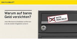 Sie können werbung im internet zwar nicht abschalten, aber einige unerwünschte werbeanzeigen blockieren. Post Startet Kampagne Gegen Keine Werbung Aufkleber Leadersnet