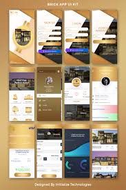 A massive time savers helping you to cut out the slog of starting from scratch. Bricks Mobile App Ui Psd Template