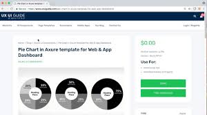 Pie Chart Axure Template For Web App Dashboard Axure Widgets Uxui Guide