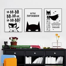 We did not find results for: Superhero Batman Hippie Quotes Black White Poster Nordic Boy Kids Room Wall Art Home Deco Canvas Painting Print Picture No Frame Painting Calligraphy Aliexpress