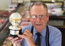 Norfolk butcher drops part of racing trophy at Royal Ascot presented to him  by Prince Harry