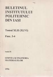 Admitere 2018 facultatea de stiinta si ingineria materialelor. Buletinul Institutului Politehnic Din Iasi Tomul Xlii Fasc 3 4 Facultatea De Stiinta Si Ingineria Materialelor Iasi Anticariat Online Logos