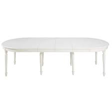 The standard dining table height is 28 to 30 inches tall. Round White Birch Extendible 4 14 Seater Dining Table W 120 280 Cm Louis Maisons Du Monde