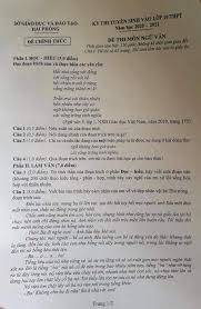 Maybe you would like to learn more about one of these? Ä'ap An Ä'á» Thi Vao Lá»›p 10 Mon VÄƒn á»Ÿ Háº£i Phong NÄƒm 2020