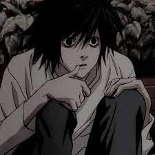 Why does l sit like padmashana in death note? Death Note Icons