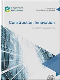 International journal of environmental research and public health. Construction Innovation Emerald Publishing