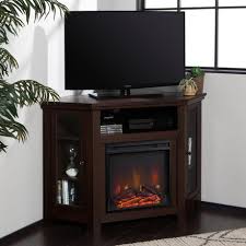 Lynette corner electric fireplace media cabinet. Manor Park Tall Corner Fireplace Tv Stand For Tv S Up To 52 Multiple Finishes Walmart Canada