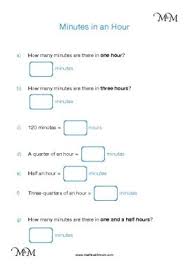 Next, click calculate difference in minutes. Minutes In An Hour And Hours In A Day Maths With Mum