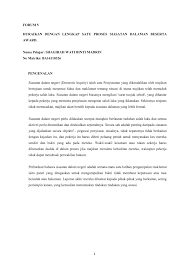 Pdf Templat Jawapan Forum 5