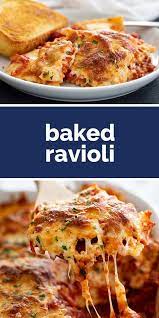 Baked Ravioli Recipe Ravioli Bake Ravioli Recipe Baked Ravioli Recipe