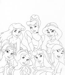 Coloring pages, lessons, and more! Disney Princess Drawings All Together Novocom Top