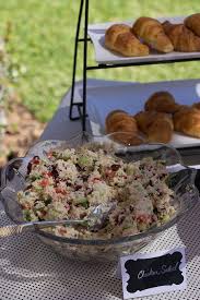 Celebrate with a salad substantial enough to be the main course or one on the lighter side to enjoy with delicious sandwiches. Garden Tea Party Themed Baby Shower Love Zest