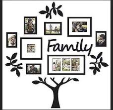 Or, download customizable versions for just $4. Family Tree In Picture Frame Frames Craft Supplies Tools Vadel Com