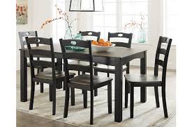 Clean and adequate care ashley furniture is very important to the look and life of your furniture. Froshburg Dining Table And Chairs Set Of 7 Ashley Furniture Homestore