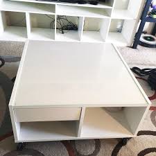 Table size can be increased if necessary. White Coffee Table Ikea Canada Barkeaterlake Com