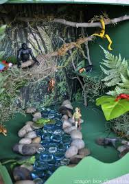 Biome In A Box Tropical Rainforest Rainforest Small World Amazon River Basin Rainforest Project Rainforest Theme Habitats Projects